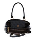 GUESS Alexie Girlfriend Satchel Coal Logo