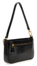 GUESS Katey Croc Mini Maimie Top Zip Shoulder Bag Black GUESS Katey Croc Mini Maimie Top Zip Shoulder Bag Black