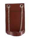 GUESS Noelle Mini Chit Chat Phone Bag Cognac GUESS Noelle Mini Chit Chat Phone Bag Cognac