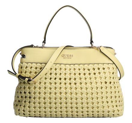 GUESS Sicilia Satchel Light Lime