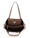 GUESS Eco Brenton Girlfriend Satchel Latte Logo GUESS Eco Brenton Girlfriend Satchel Latte Logo