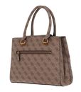 GUESS Alexie Girlfriend Satchel Latte Logo