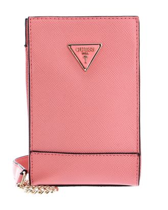 GUESS Noelle Mini Chit Chat Phone Bag Apricot