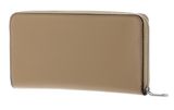 Calvin Klein CKJ Sleek Zip Around Wallet Solid Travertine Calvin Klein CKJ Sleek Zip Around Wallet Solid Travertine