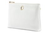 MANDARINA DUCK Mellow Leather Crossover Bag Optical White MANDARINA DUCK Mellow Leather Crossover Bag Optical White