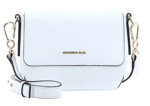 MANDARINA DUCK Luna Shoulder Bag With Flap Small Optical White