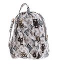 GUESS House Party Backpack Cream Logo Multi GUESS House Party Backpack Cream Logo Multi