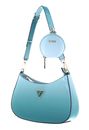 GUESS Alexie Top Zio Shoulder Bag Aqua Multi Ombre GUESS Alexie Top Zio Shoulder Bag Aqua Multi Ombre
