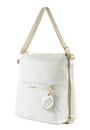 MANDARINA DUCK Mellow Leather Hobo Optical White MANDARINA DUCK Mellow Leather Hobo Optical White