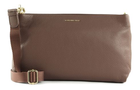 MANDARINA DUCK Mellow Leather Shoulder Balsamic