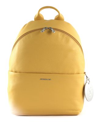 MANDARINA DUCK Mellow Leather Backpack Ochre