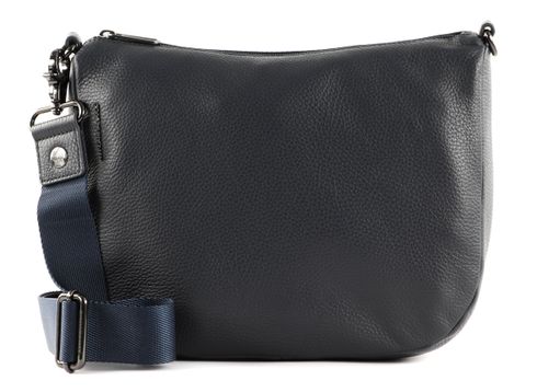 MANDARINA DUCK Mellow Leather Hobo Bag Dress Blue MANDARINA DUCK Mellow Leather Hobo Bag Dress Blue