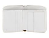 MANDARINA DUCK Mellow Leather Zip Wallet Optical White