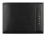 bugatti Nome Wallet With Flap + Zip Black bugatti Nome Wallet With Flap + Zip Black