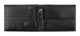bugatti Nome Wallet With Flap + Zip Black bugatti Nome Wallet With Flap + Zip Black