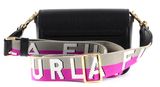 FURLA Metropolis Mini Crossbody Webbin Nero + Marno Violet FURLA Metropolis Mini Crossbody Webbin Nero + Marno Violet