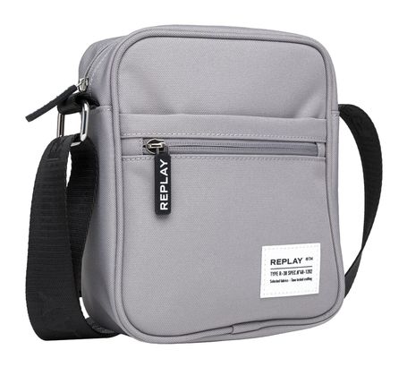 REPLAY Crossbody Bag Medium Grey