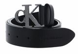 Calvin Klein CKJ Mono Hardware Texture Belt 40MM W130 Black