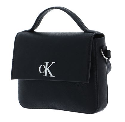 【 】CKJ Utility l Logo E/W Flap Mini Bag Calvin-Klein-Boxy-Flap-