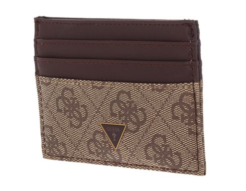 GUESS Vezzola Card Case Beige / Brown