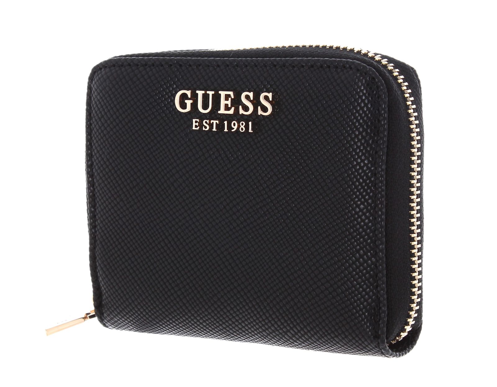 GUESS ECO Alexie SLG Zip Around Wallet Black