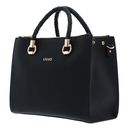 LIU JO Manh Satchel Double Zip M Nero LIU JO Manh Satchel Double Zip M Nero