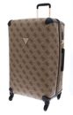 GUESS 28 in 4-Wheeler Expandable L Latte Logo / Brown