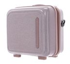 MANDARINA DUCK Logoduck + Glitter Beauty Case Glitter Rose