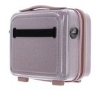 MANDARINA DUCK Logoduck + Glitter Beauty Case Glitter Rose