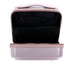 MANDARINA DUCK Logoduck + Glitter Beauty Case Glitter Rose