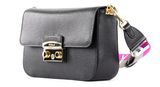 FURLA Metropolis Crossbody Nero + Marmo Violet FURLA Metropolis Crossbody Nero + Marmo Violet