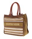 U.S. POLO ASSN. El Dorado Shopping Bag Natural