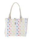 U.S. POLO ASSN. Rogersville Shopping Bag M Cream White U.S. POLO ASSN. Rogersville Shopping Bag M Cream White