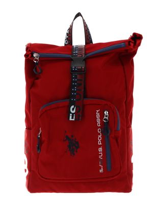 U.S. POLO ASSN. Bozeman Backpack with Flap Red