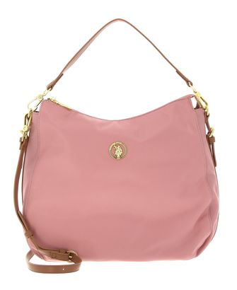 U.S. POLO ASSN. Houston Hobo Bag L Rose / Tan