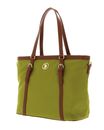 U.S. POLO ASSN. Houston Shopping Bag Green / Tan