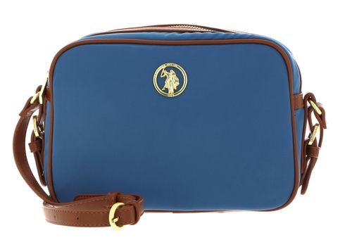 U.S. POLO ASSN. Houston Crossbody Bag L. Blue / Tan