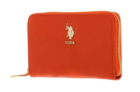 U.S. POLO ASSN. New Jones Zip Around Wallet M Orange