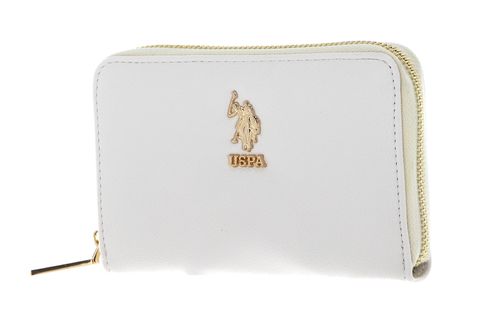 U.S. POLO ASSN. New Jones Zip Around Wallet M Cream White