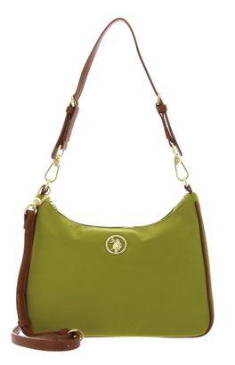 U.S. POLO ASSN. Houston Hobo Bag S Green / Tan