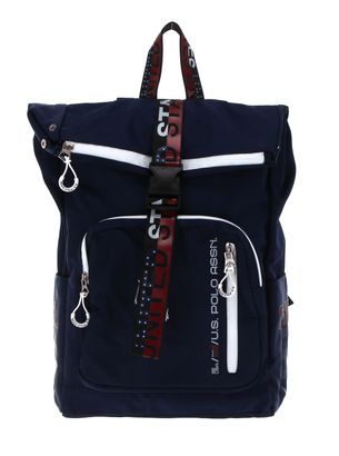 U.S. POLO ASSN. Bozeman Backpack with Flap Navy