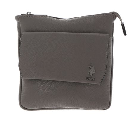 U.S. POLO ASSN. Seattle Flat Crossbody Grey