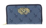 U.S. POLO ASSN. Hampton Zip Wallet Blue