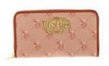 U.S. POLO ASSN. Hampton Zip Wallet Tan