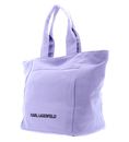 KARL LAGERFELD K / Ikonik 2.0 Karl Zip Shopper Pastel Lilac KARL LAGERFELD K / Ikonik 2.0 Karl Zip Shopper Pastel Lilac