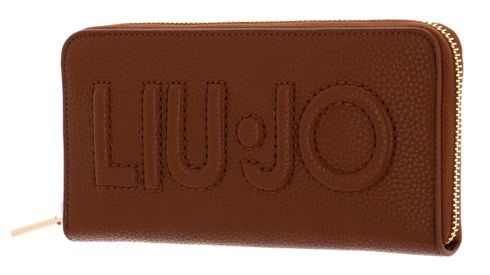 LIU JO Logo Zip Around Wallet XL Deer