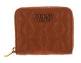 GUESS Elenia SLG Zip Around Wallet Cognac GUESS Elenia SLG Zip Around Wallet Cognac