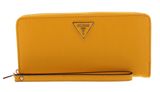 GUESS ECO Alexie SLG LRG Zip Around Wallet Mustard GUESS ECO Alexie SLG LRG Zip Around Wallet Mustard