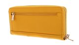 GUESS ECO Alexie SLG LRG Zip Around Wallet Mustard GUESS ECO Alexie SLG LRG Zip Around Wallet Mustard