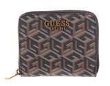 GUESS Laurel Zip Around Wallet Black Logo GUESS Laurel Zip Around Wallet Black Logo
